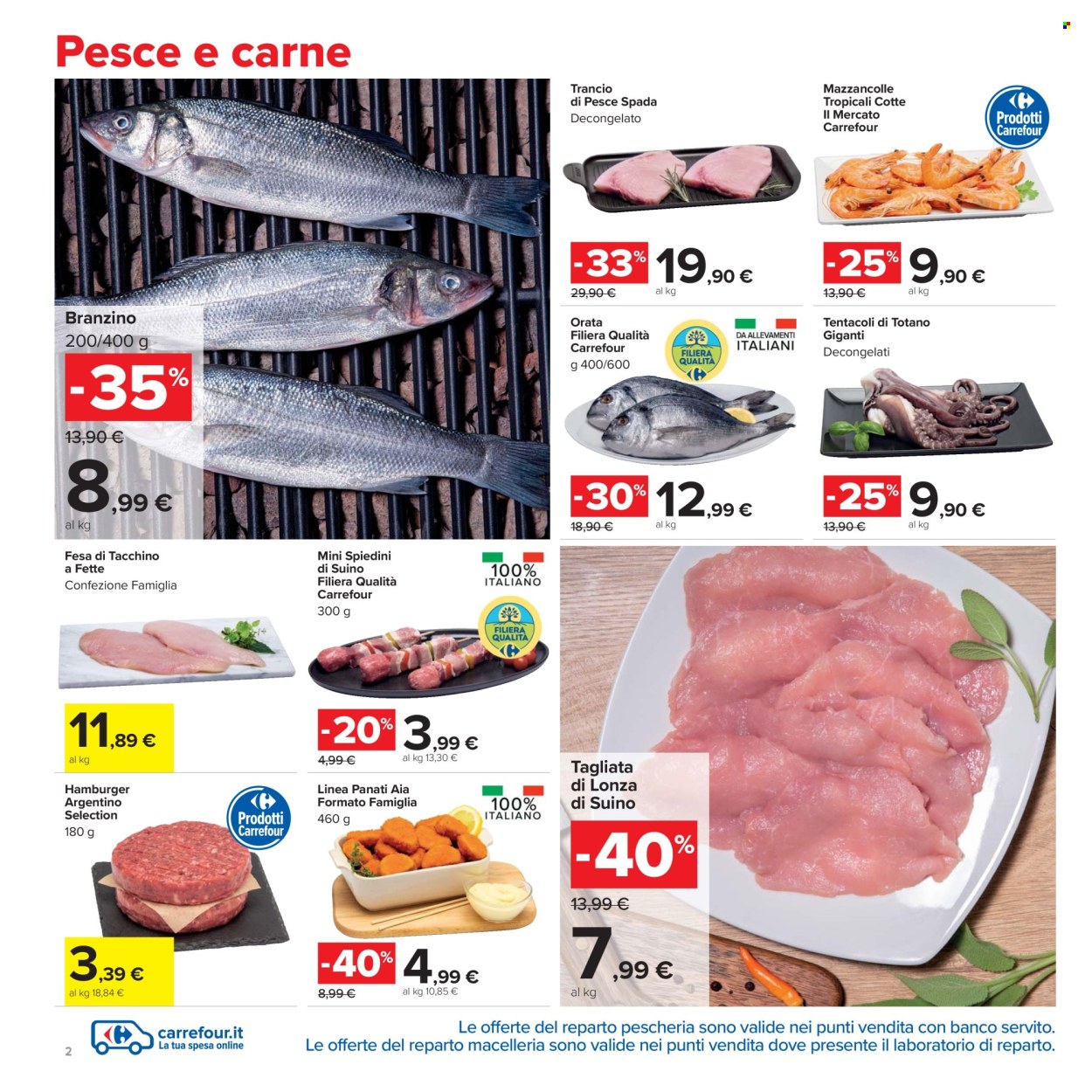 Volantino Carrefour - 24/7/2025 - 6/8/2025. Pagina 2