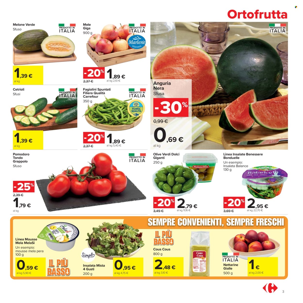 Volantino Carrefour - 24/7/2025 - 6/8/2025. Pagina 3
