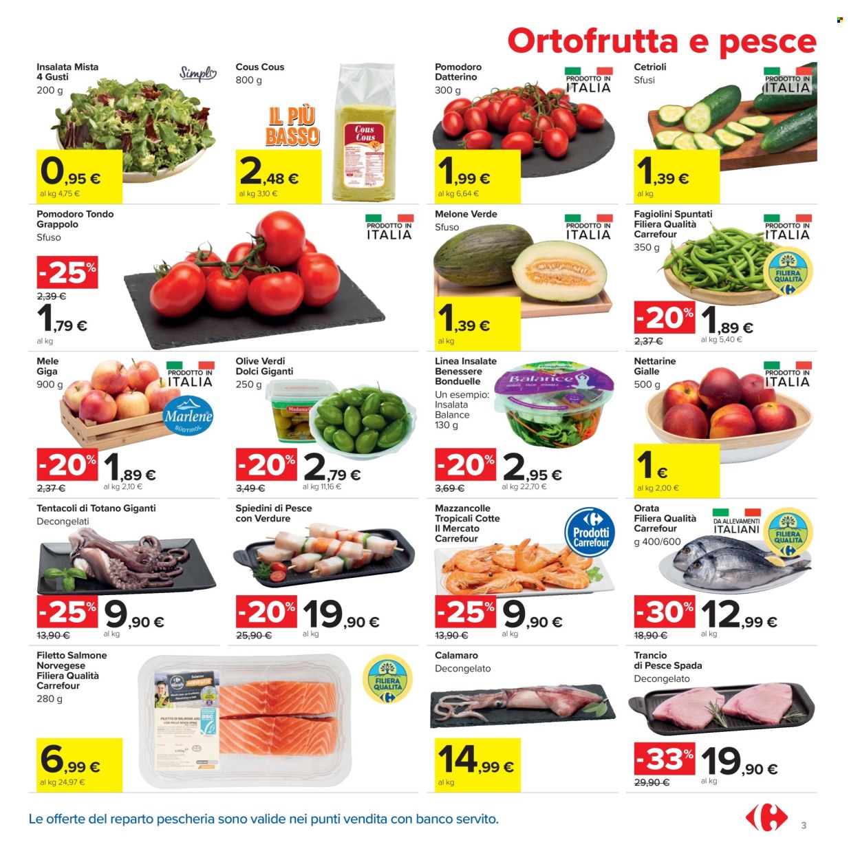 Volantino Carrefour - 24/7/2025 - 6/8/2025. Pagina 3