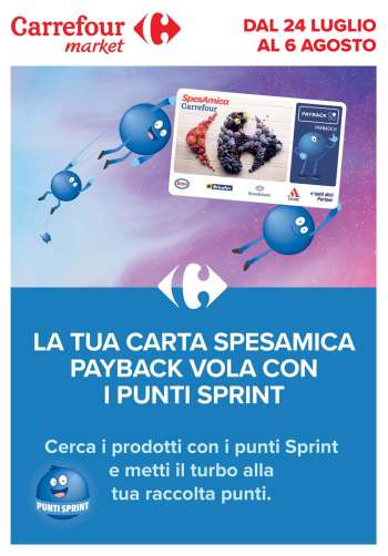 Volantino Carrefour - 24/7/2025 - 6/8/2025.