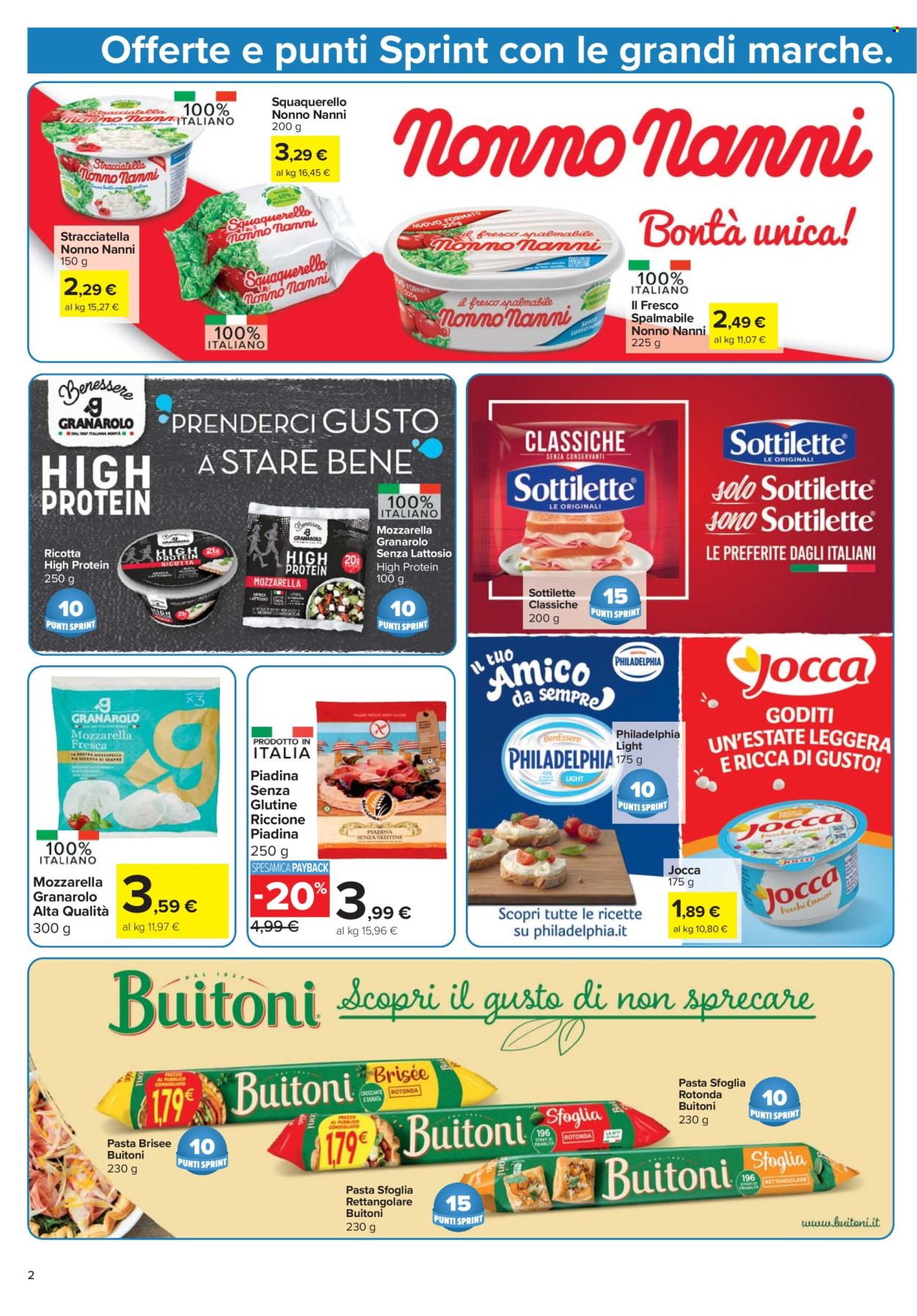 Volantino Carrefour - 24/7/2025 - 6/8/2025. Pagina 2