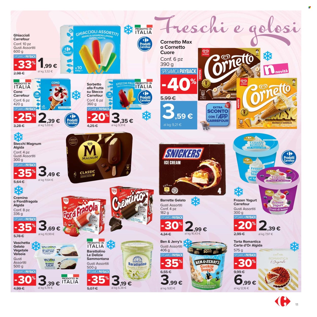 Volantino Carrefour - 24/7/2025 - 6/8/2025. Pagina 11