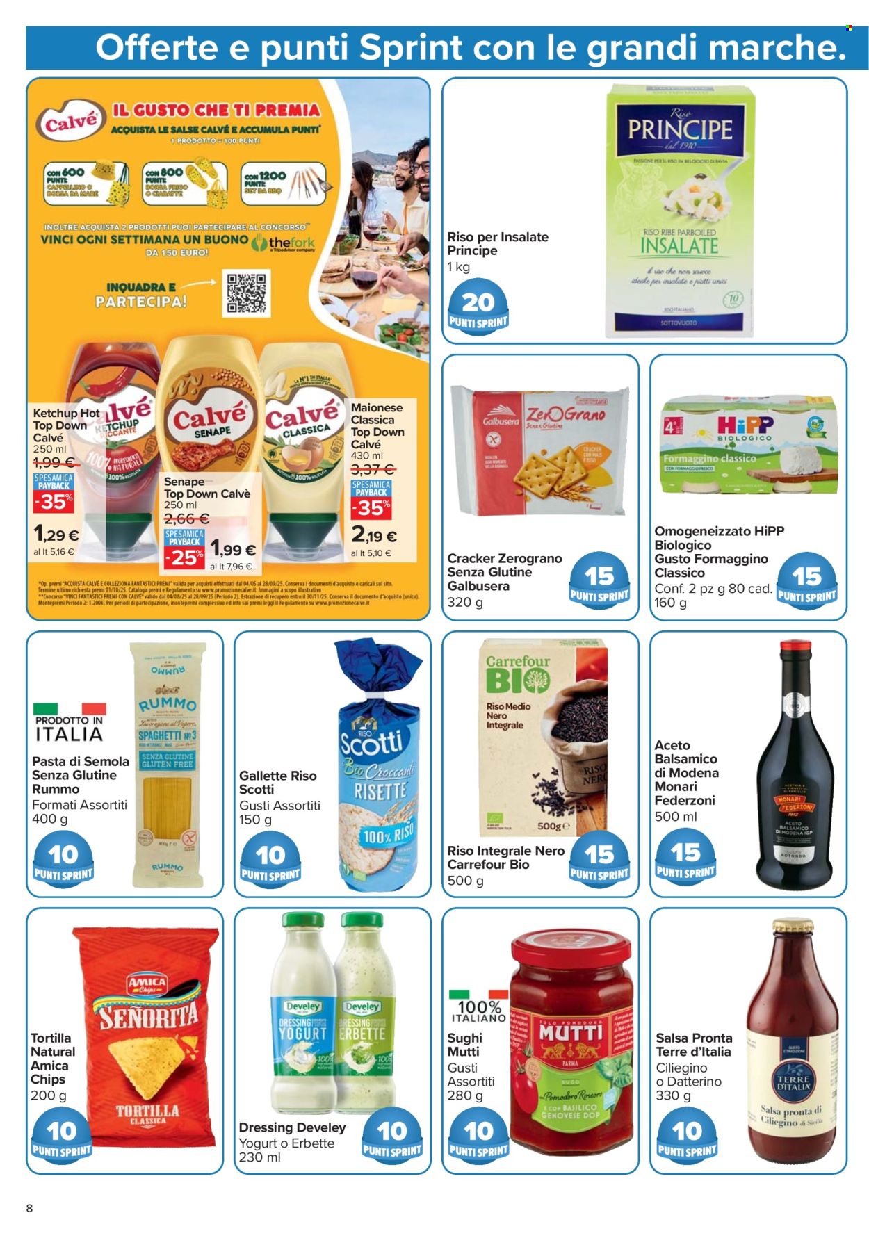 Volantino Carrefour - 24/7/2025 - 6/8/2025. Pagina 8