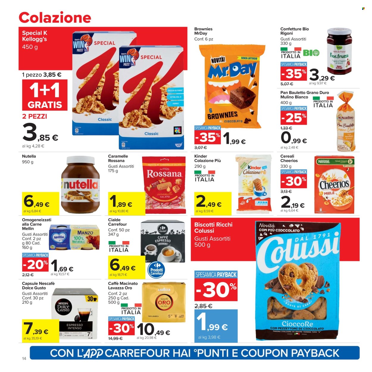 Volantino Carrefour - 24/7/2025 - 6/8/2025. Pagina 14