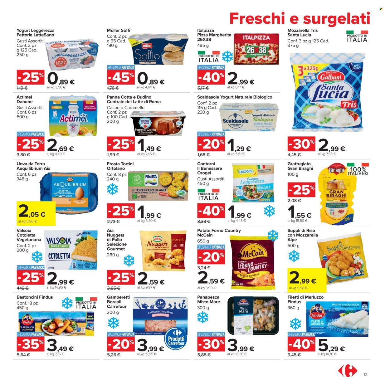 Volantino Carrefour - 24/7/2025 - 6/8/2025. Pagina 13