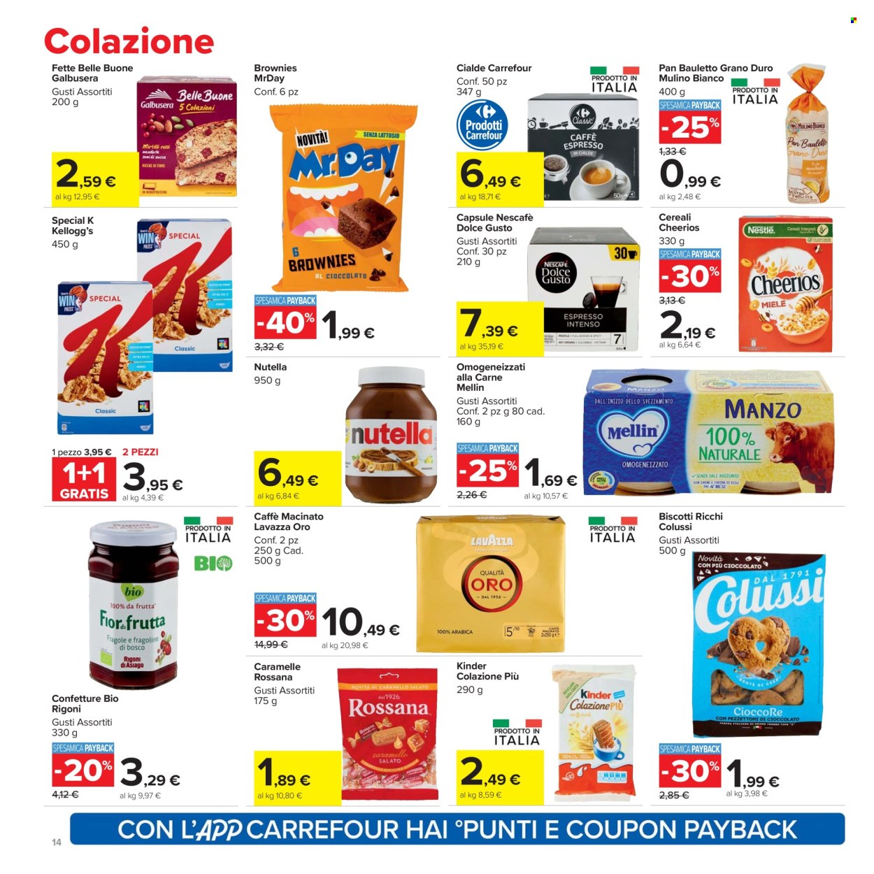 Volantino Carrefour - 24/7/2025 - 6/8/2025. Pagina 14