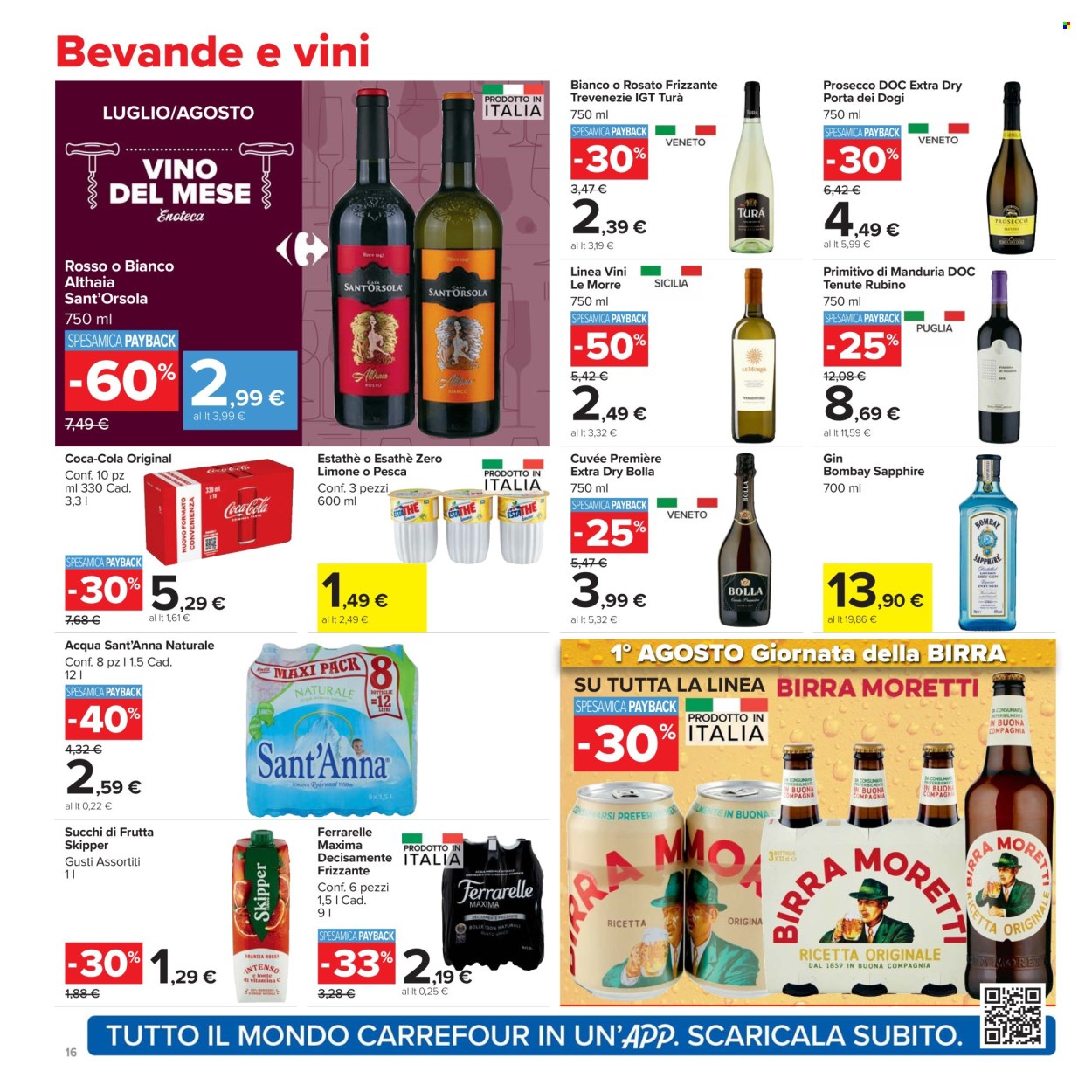 Volantino Carrefour - 24/7/2025 - 6/8/2025. Pagina 16