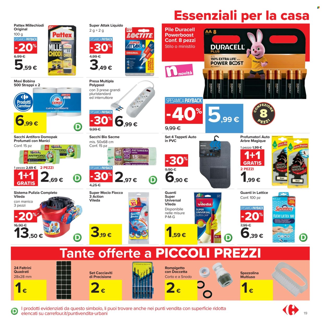 Volantino Carrefour - 24/7/2025 - 6/8/2025. Pagina 19