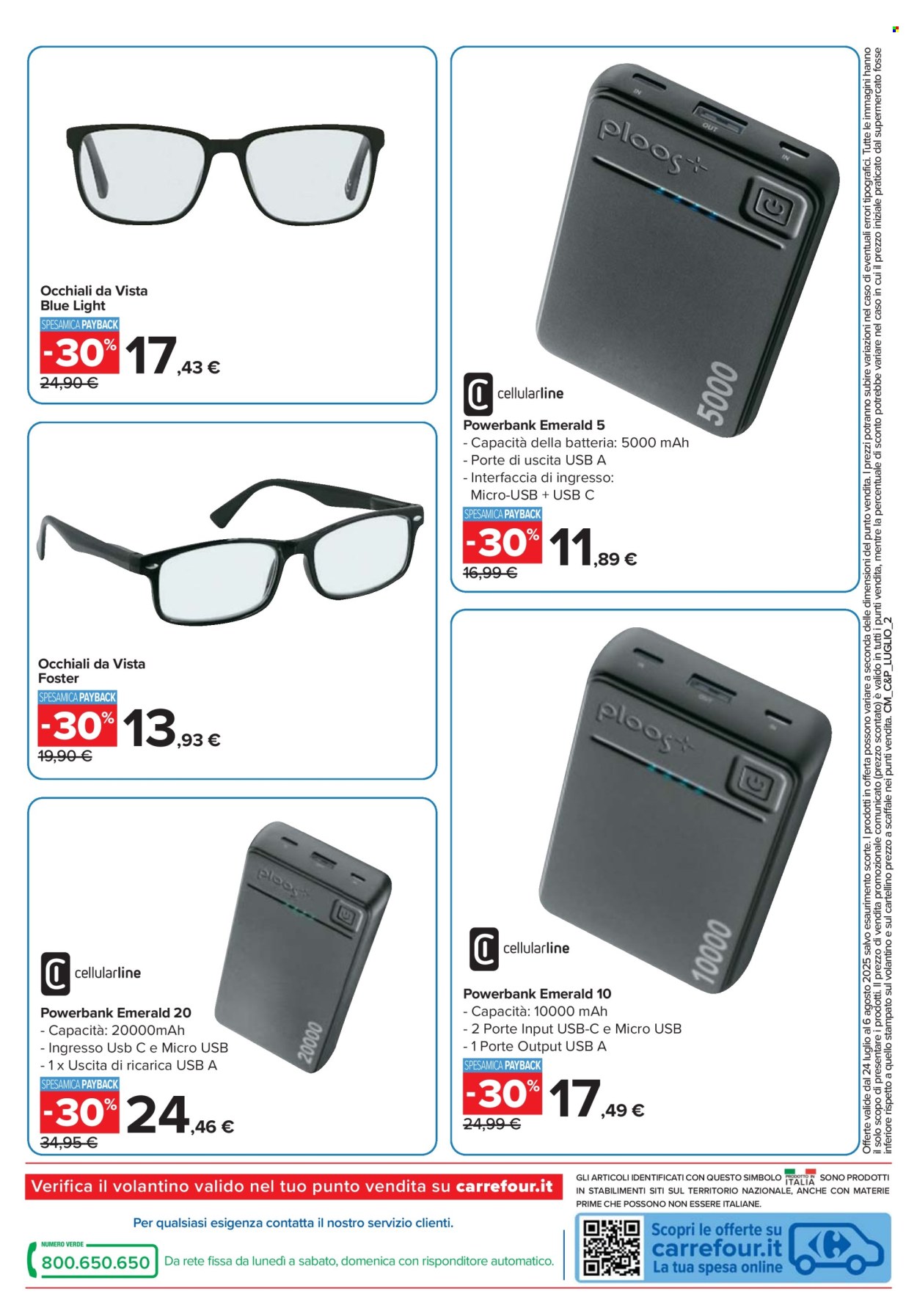 Volantino Carrefour - 24/7/2025 - 6/8/2025. Pagina 16