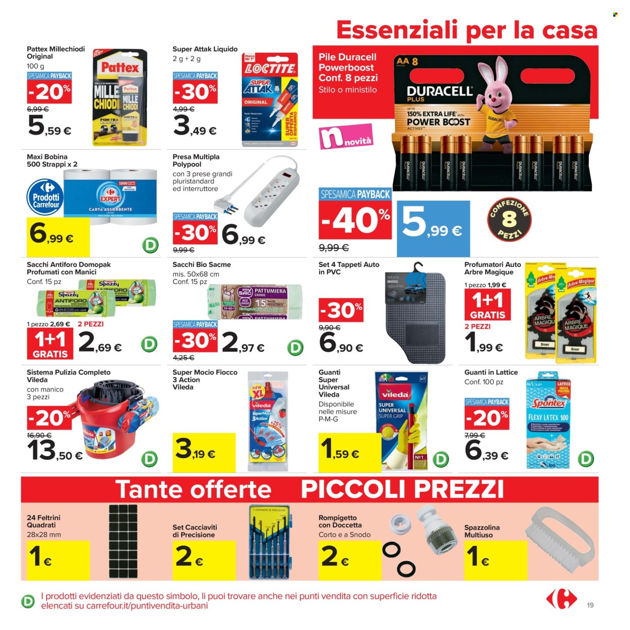 Volantino Carrefour - 24/7/2025 - 6/8/2025. Pagina 19