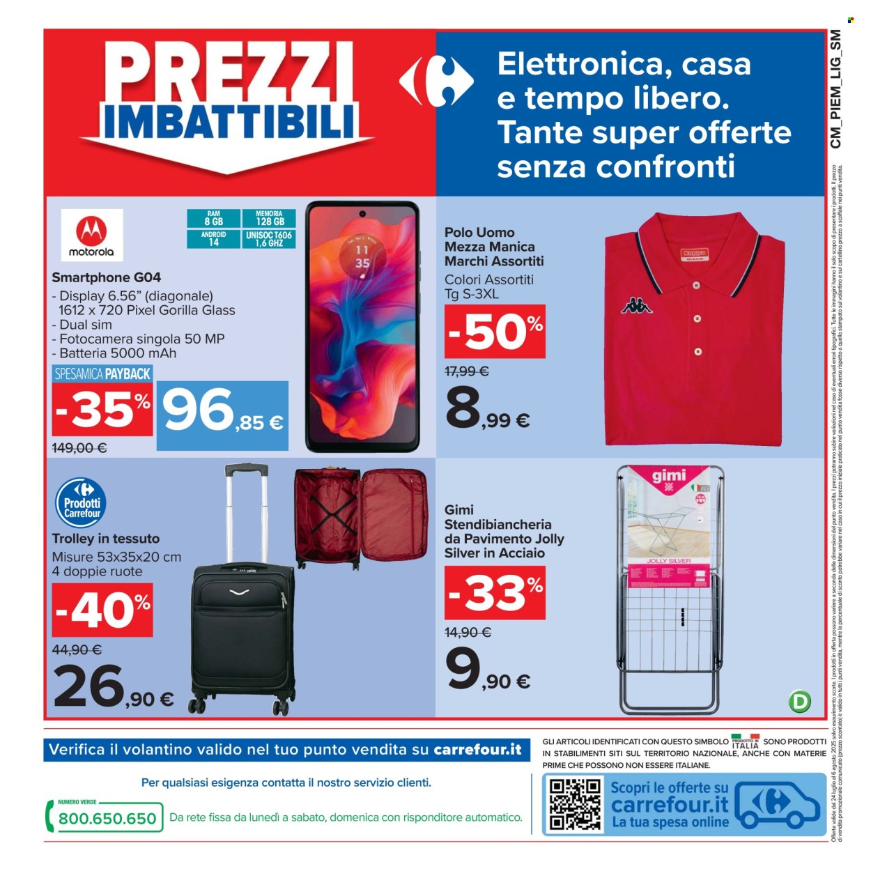 Volantino Carrefour - 24/7/2025 - 6/8/2025. Pagina 24