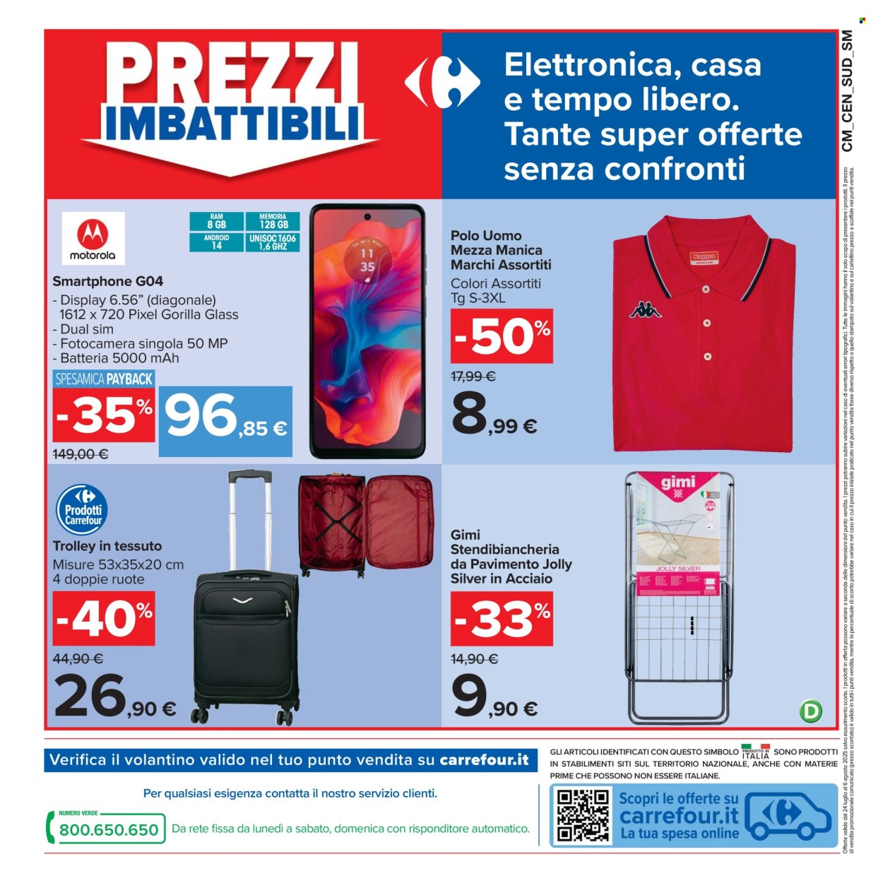 Volantino Carrefour - 24/7/2025 - 6/8/2025. Pagina 24