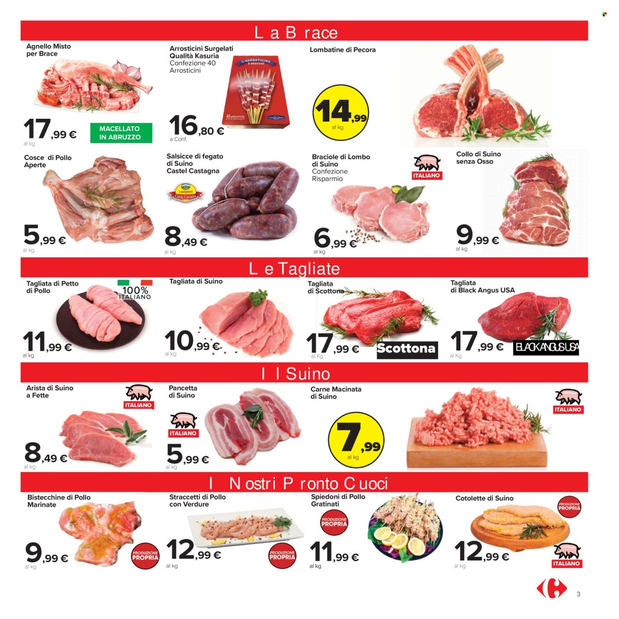 Volantino Carrefour - 24/7/2025 - 6/8/2025. Pagina 3