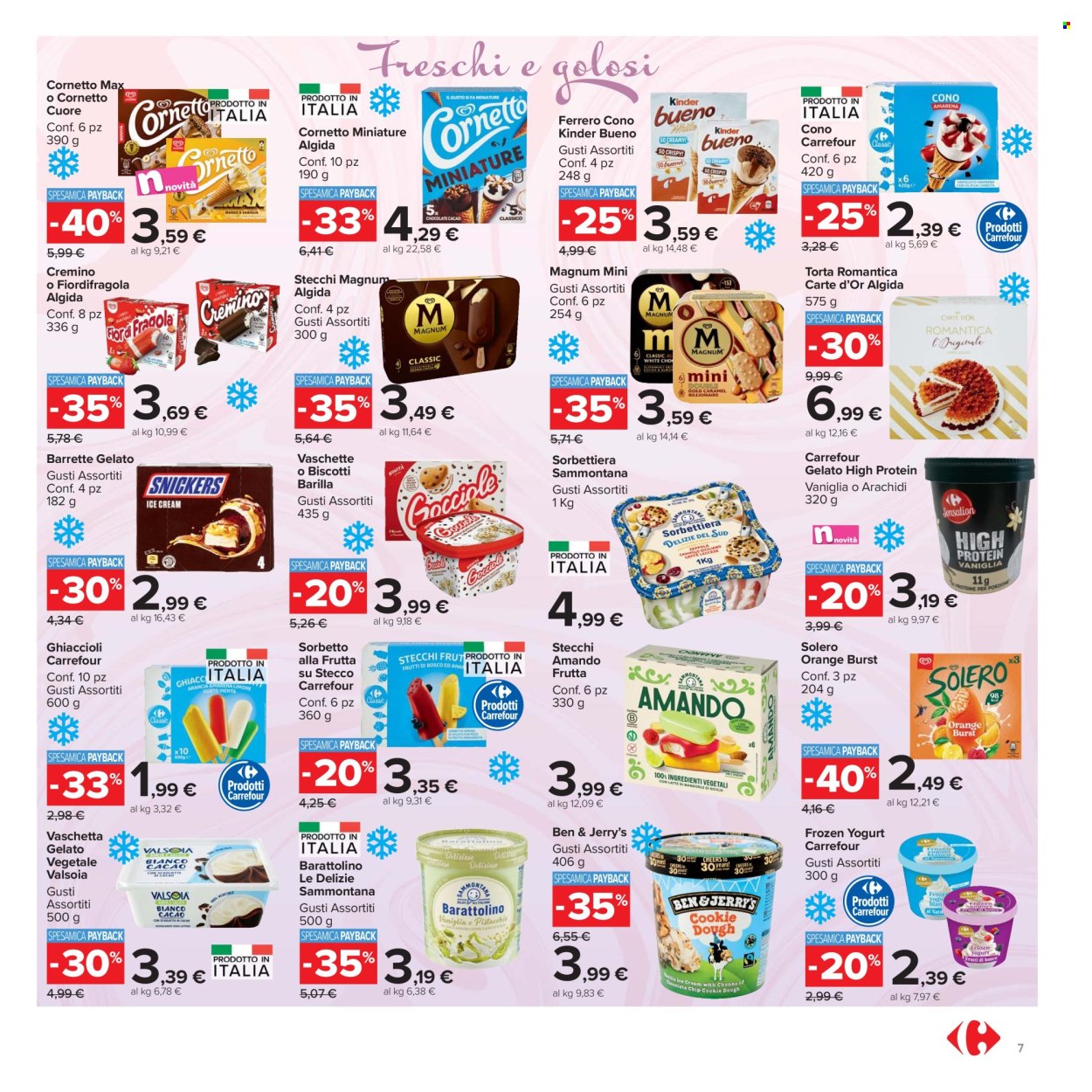 Volantino Carrefour - 24/7/2025 - 6/8/2025. Pagina 7