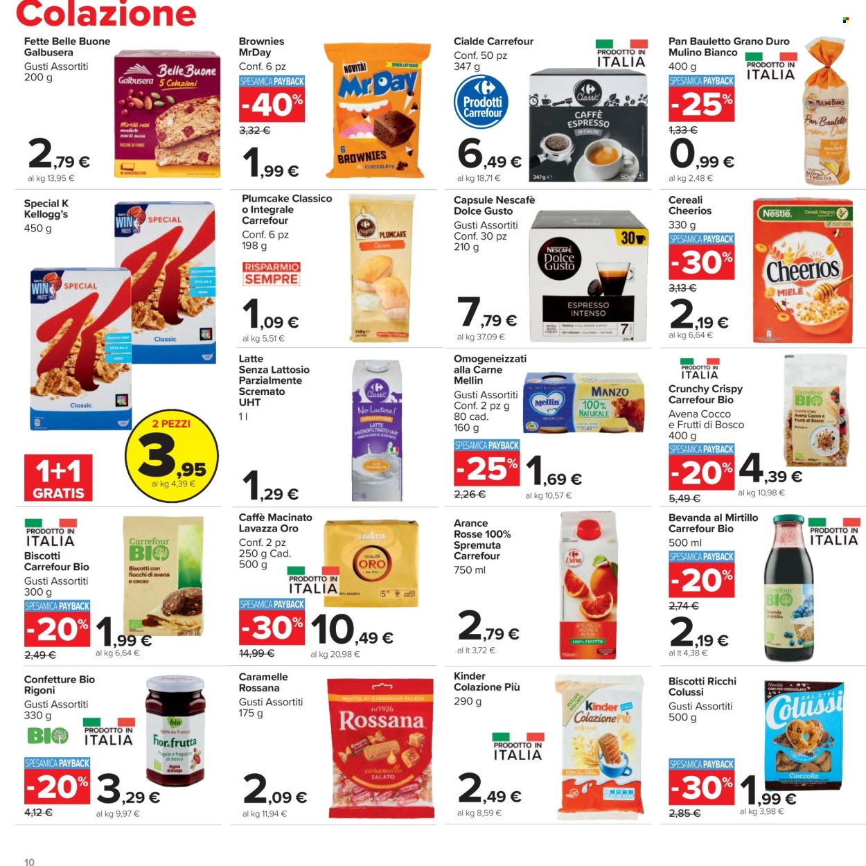 Volantino Carrefour - 24/7/2025 - 6/8/2025. Pagina 10