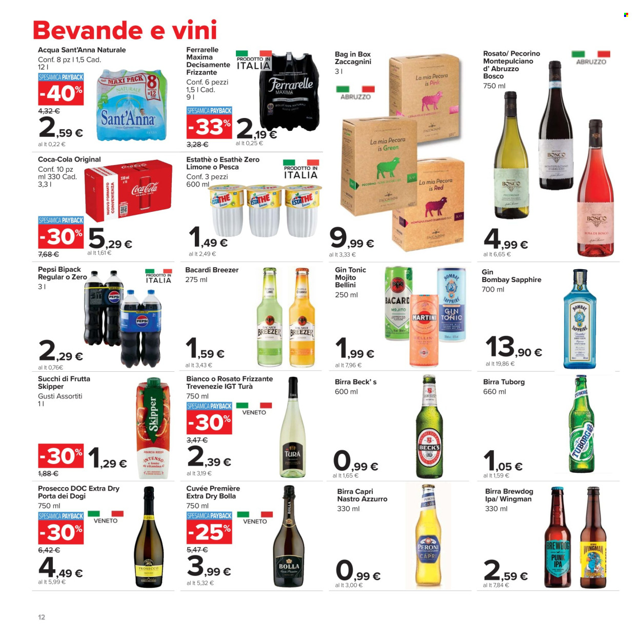 Volantino Carrefour - 24/7/2025 - 6/8/2025. Pagina 12