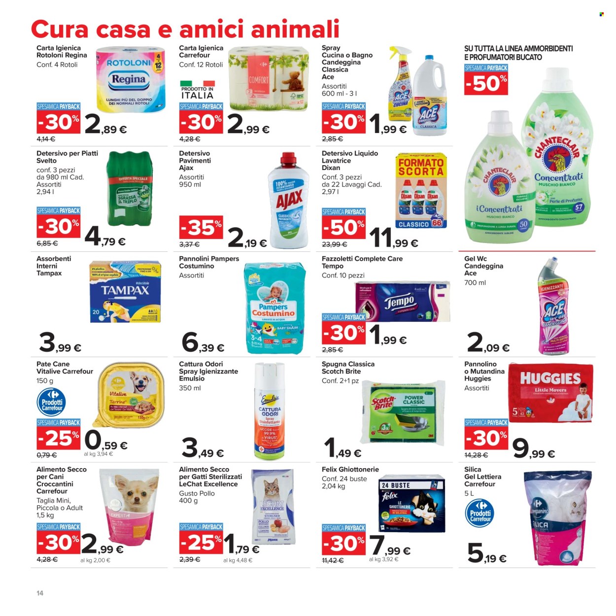 Volantino Carrefour - 24/7/2025 - 6/8/2025. Pagina 14