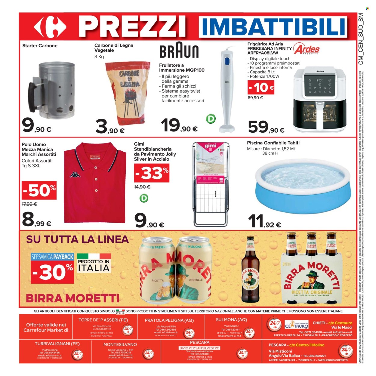 Volantino Carrefour - 24/7/2025 - 6/8/2025. Pagina 16