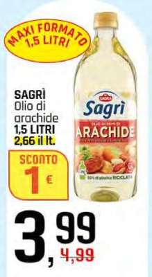 Sagrì Olio di arachide