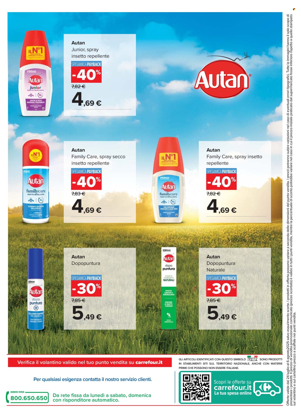 Volantino Carrefour - 24/7/2025 - 6/8/2025. Pagina 2