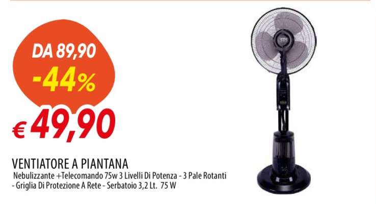 VENTILATORE A PIANTANA