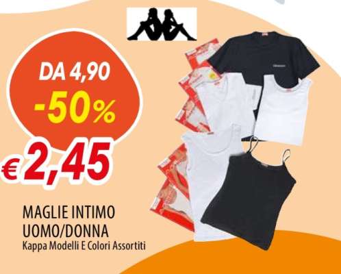 MAGLIE INTIMO UOMO/DONNA