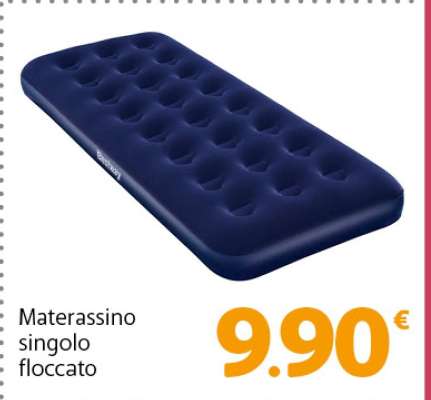 Materassino singolo floccato