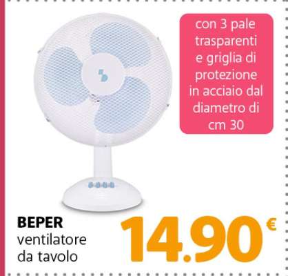 BEPER ventilatore da tavolo
