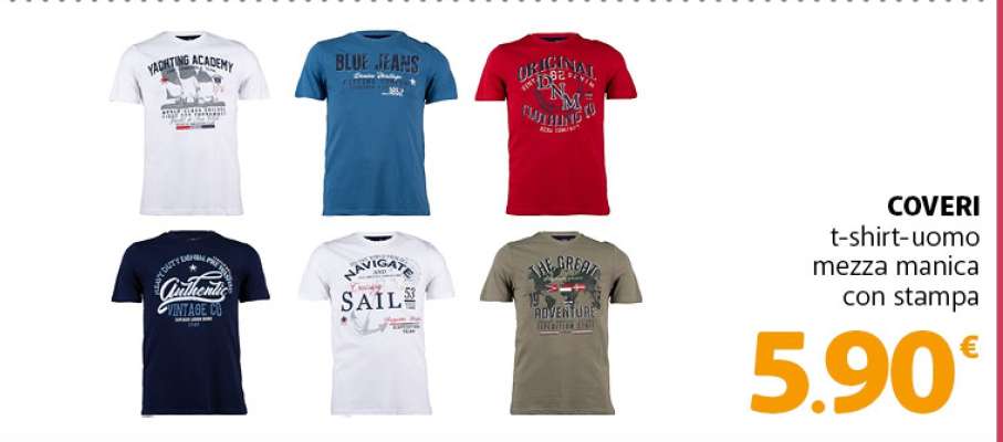 COVERI t-shirt uomo