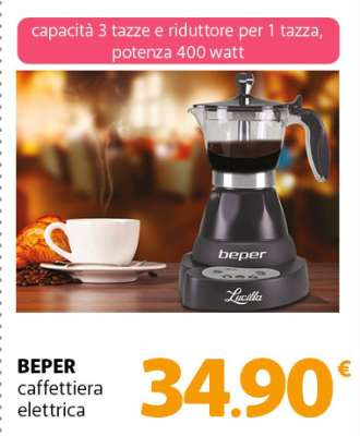 beper CAFFETTIERA ELETTRICA