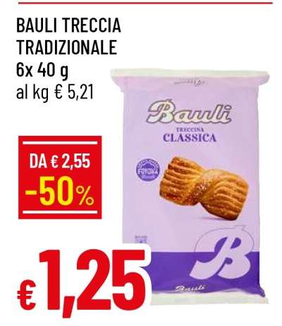 BAULI TRECCIA TRADIZIONALE
