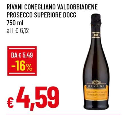 RIVANI CONEGLIANO VALDOBBIADENE PROSECCO SUPERIORE DOCG