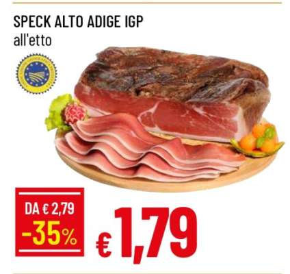 Speck Alto Adige IGP