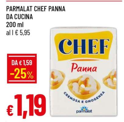 PARMALAT CHEF PANNA DA CUCINA