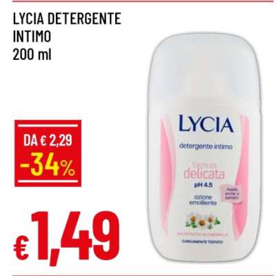 LYCIA Detergente Intimo
