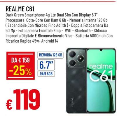 realme C61