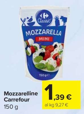 Mozzarelline Carrefour