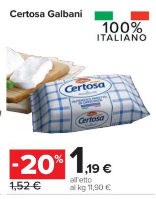 CERTOSA GALBANI