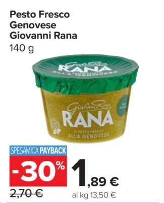 Pesto Fresco Genovese Giovanni Rana