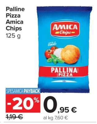 Palline Pizza Amica Chips