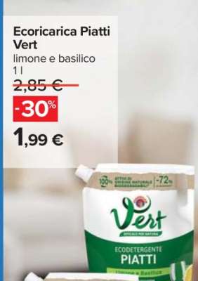 Ecoricarica Piatti Vert