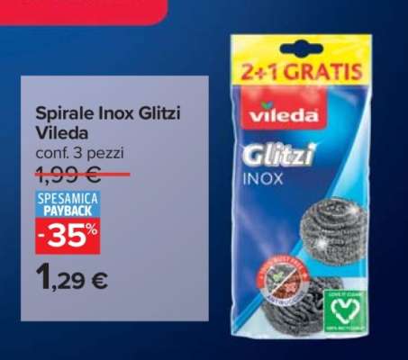 Spirale Inox Glitzi Vileda