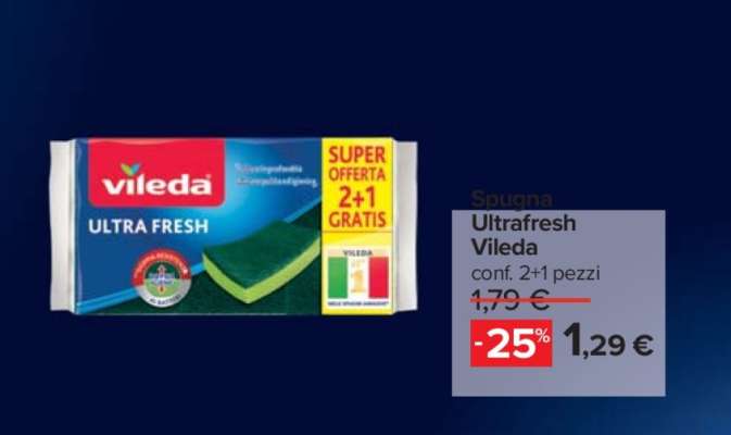 Spugna Ultrafresh Vileda
