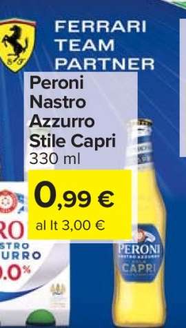 Peroni Nastro Azzurro 'Stile Capri'
