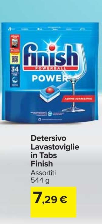Detersivo Lavastoviglie in Tabs Finish
