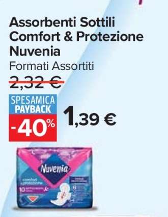 Assorbenti Sottili Comfort & Protezione Nuvenia
