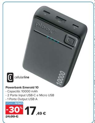 Powerbank Emerald 10