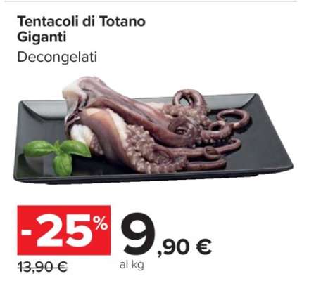 Tentacoli di Totano Giganti