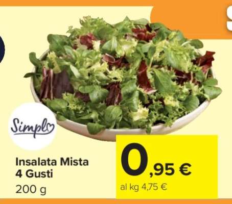 Insalata Mista 4 gusti