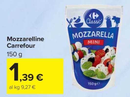 Mozzarelline Carrefour